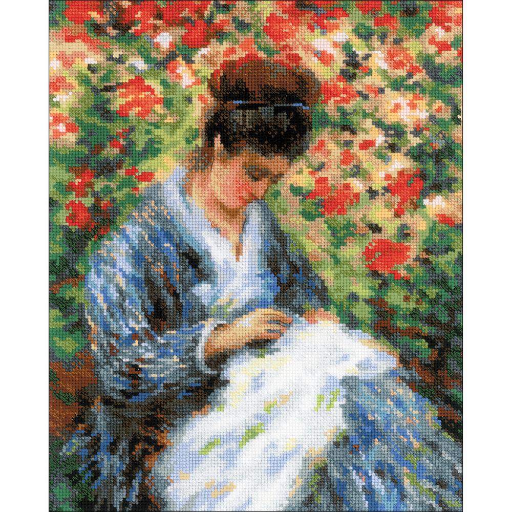 Camille Monet (14 Count) Counted Cross Stitch Kit